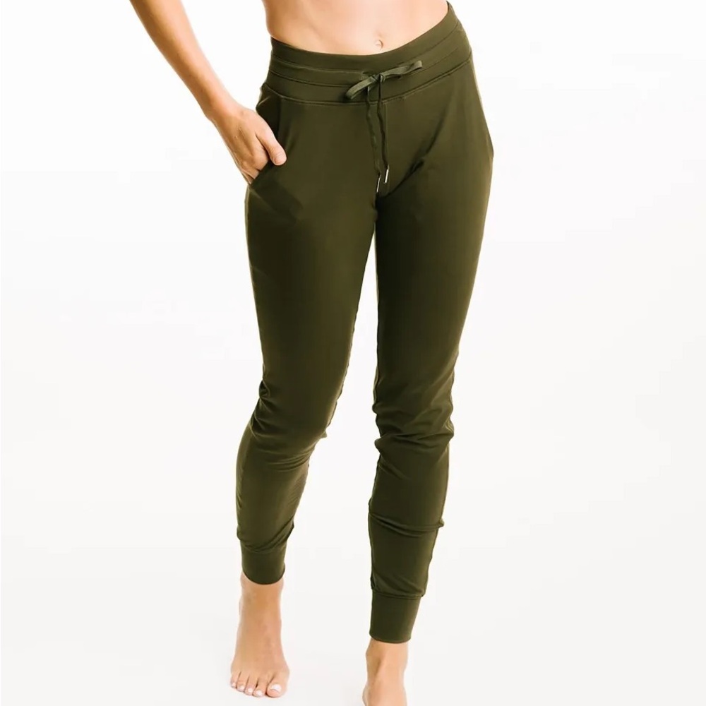 Olive Green Women's Jogger Pants
